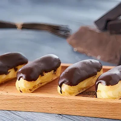 Çikolatalı Vanilyalı Ekler