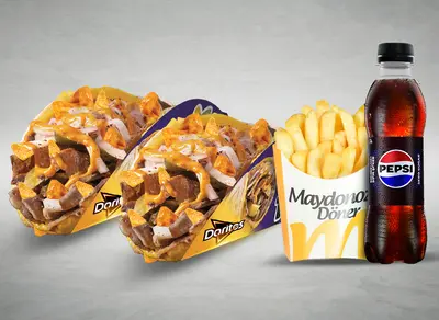 2'li Doritos'lu Maytako Menü (Et Dönerden)